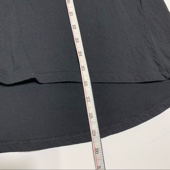 Zara high-low hem basic tee shirt - Picture 6 of 6